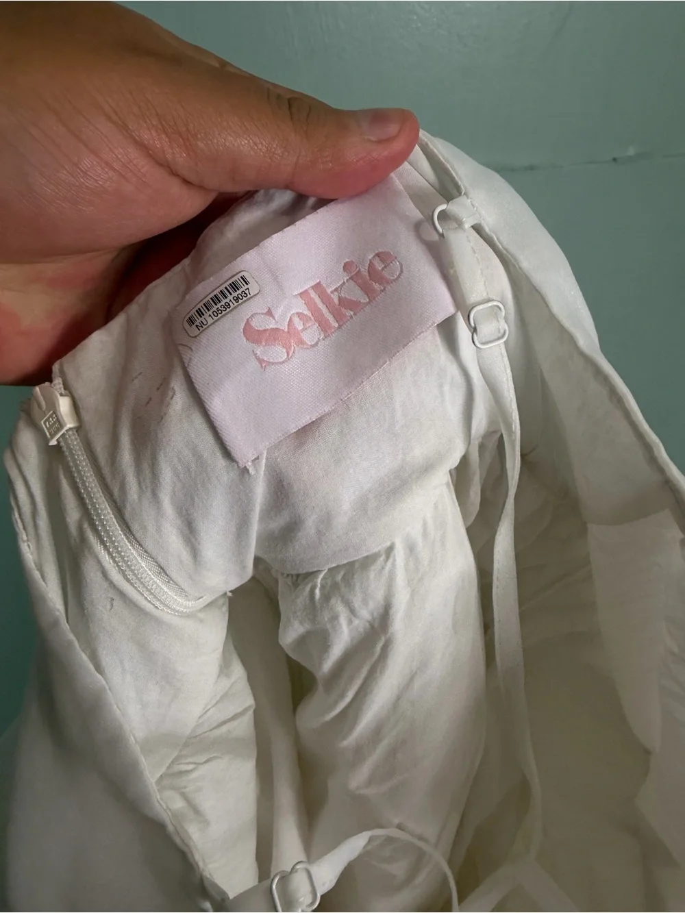 Selkie The Rosebud Dress White Medium